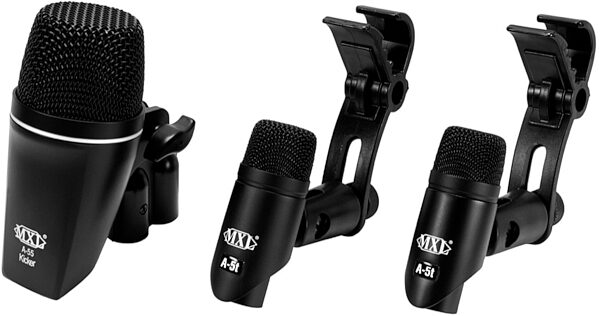 MXL DRUM PA-5K Plus 5-Piece Drum Microphone Pack, Set