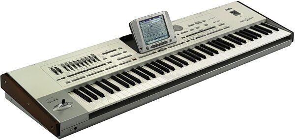 Korg Pa2X Pro 76-Key Professional Arranger Keyboard, Angle