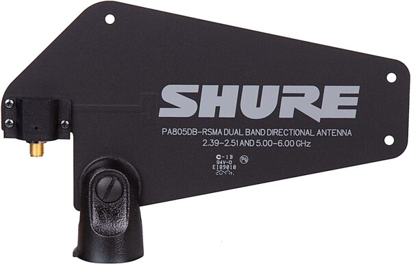 Shure PA805DB-RSMA Dual Band Directional Antenna, New, Action Position Back