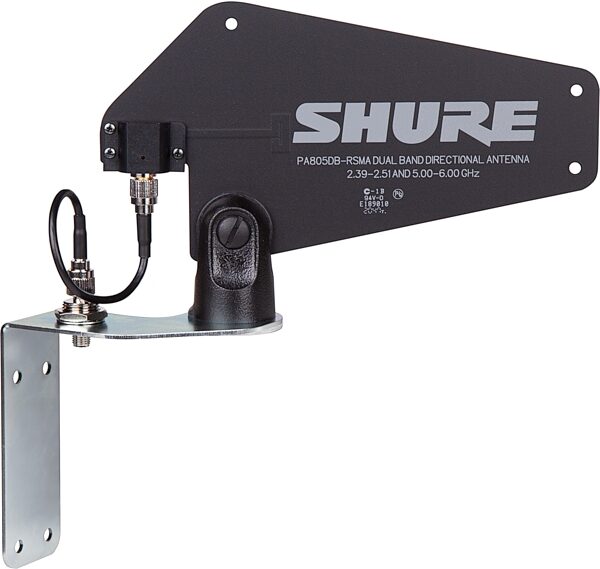 Shure PA805DB-RSMA Dual Band Directional Antenna, New, Action Position Back