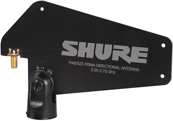 Shure PA805Z2-RSMA Passive Directional Antenna for GLX-D Wireless Systems, Main