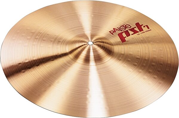 Paiste PST 7 Thin Crash Cymbal, 17 inch, Action Position Front