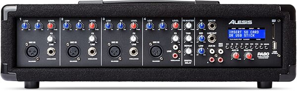 Alesis PA System in a Box Bundle, Action Position Back