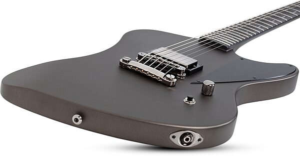 Schecter Paul Wiley Noir Electric Guitar, Action Position Back