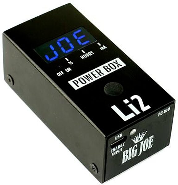Big Joe Power Box Li2 Lithium Pedalboard Power Supply, Action Position Back