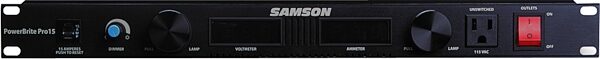 Samson PB15 Pro PowerBrite Power Center with LED and Meter, Main