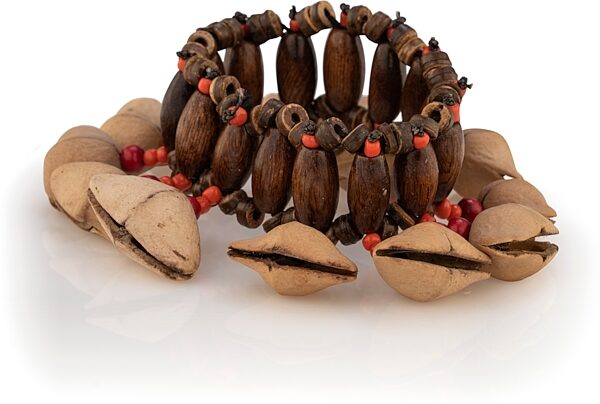 Pearl Kenari Nut Bracelet Shaker, Action Position Back
