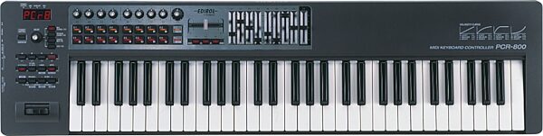 Edirol PCR-800 61-Key USB/MIDI Keyboard Controller, Top