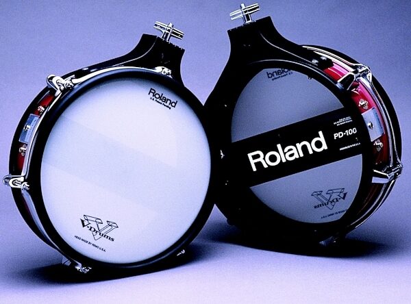 Roland PD100 10-Inch Mesh V-Pad, Red