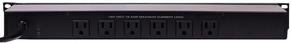World Tour PD-6 6 Outlet Rack Power Distribution, Alt