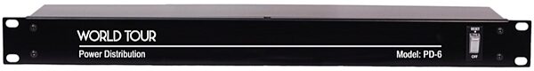 World Tour PD-6 6 Outlet Rack Power Distribution, Main