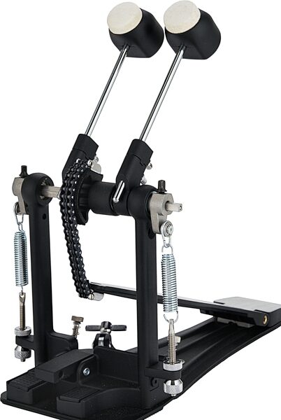Pacific DP812 Dual Chain Double Bass Drum Pedal (with Plates), New, Action Position Back