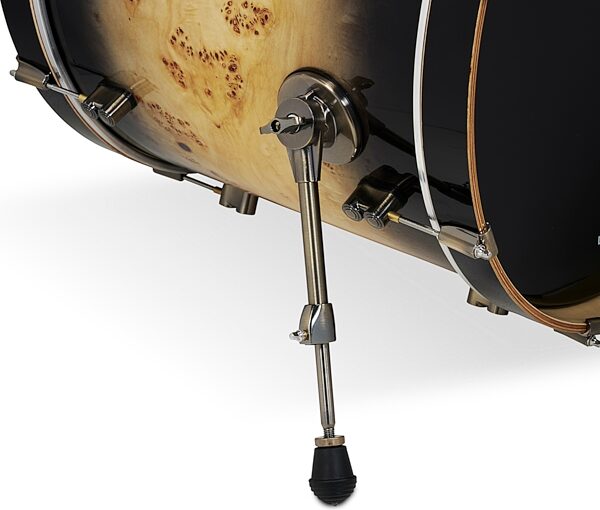 Pacific Drums PDLT2214 Concept Series LTD Exotic Drum Shell Kit, 4-Piece, Action Position Back