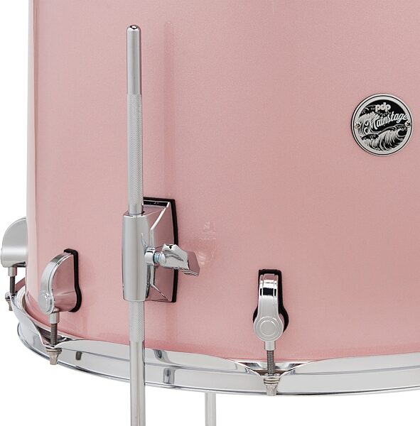 Pacific Drums PDP MainStage Complete Drum Set, 5-Piece, Pale Rose, Action Position Back