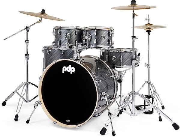 Pacific Drums PDP MainStage Complete Drum Set, 5-Piece, Twilight Graphite, Open Box (Very Good), Action Position Back