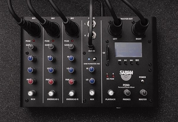 Sabian Sound Kit Drum Microphone Mixer System, Glam 4