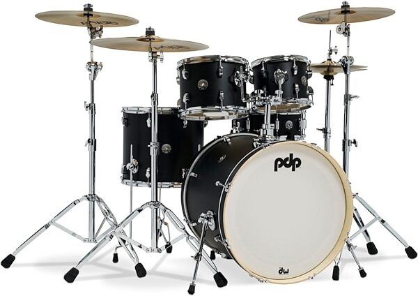 Pacific Drums PDST2215 Spectrum Series Drum Shell Kit, 5-Piece, Main