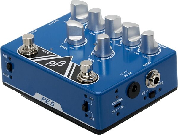 Phil Jones Bass PE5 Preamp EQ and Direct Box Pedal, New, Action Position Back