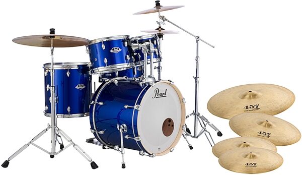 Pearl EX725SPC Export Drum Kit, 5-Piece, pearl-export-pack