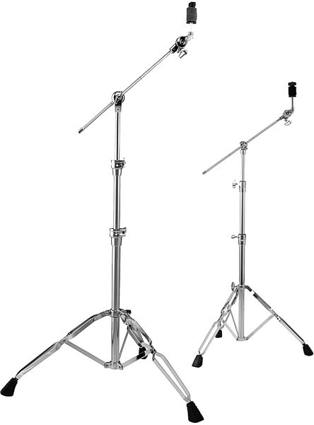 Pearl BC930 Double-Braced Cymbal Boom Stand, With Pearl BC830 Convertible Boom Stand, pack