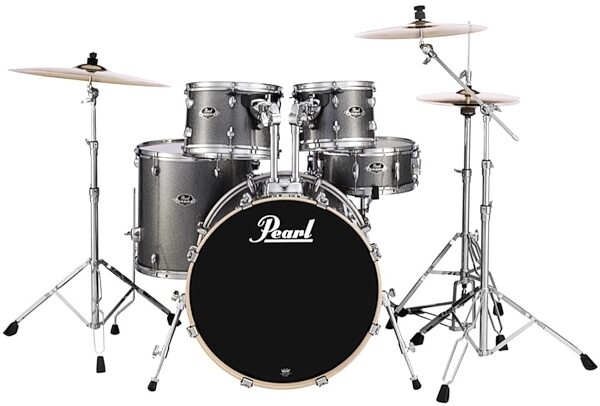 Pearl EX725SPC Export Drum Kit, 5-Piece, Grindstone Sparkle
