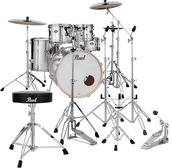 Pearl EX725SPC Export Drum Kit, 5-Piece, pack