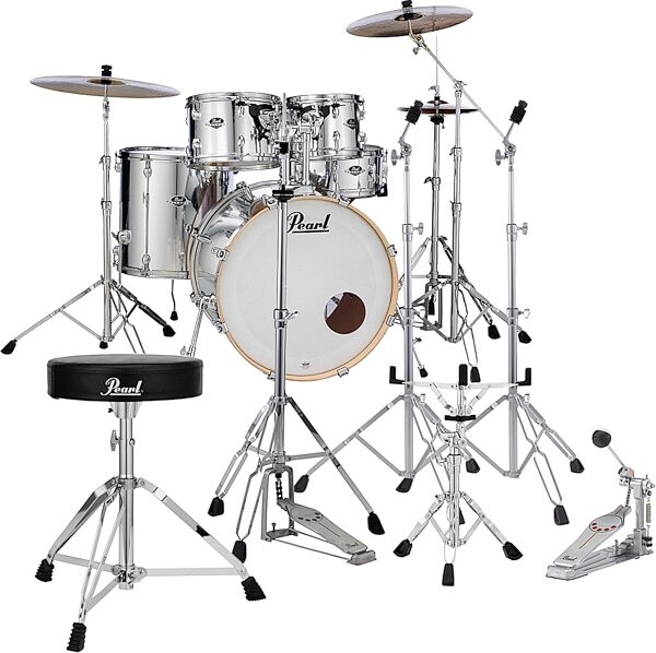 Pearl EX725SPC Export Drum Kit, 5-Piece, pack