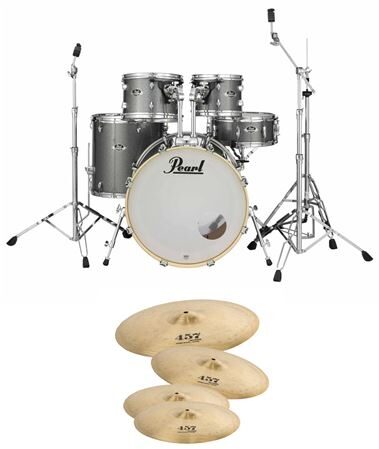 Pearl EX725SPC Export Drum Kit, 5-Piece, PEA EX725SPC GS PAK