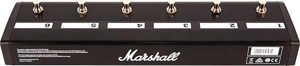 Marshall PEDL-91016 6-Way Footswitch Pedal, New, Action Position Back
