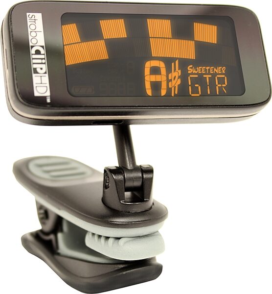 Peterson StroboClip HD Clip-On Tuner, New, Action Position Back