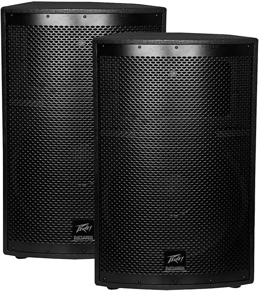 Peavey SP2 II Passive, Unpowered 2-Way PA Speaker (1000 Watts, 1x15"), Pair, pack