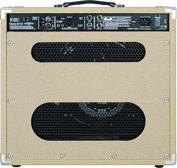 Peavey Classic 20 Guitar Combo Amplifier (20 Watts, 1x12"), Warehouse Resealed, Action Position Back