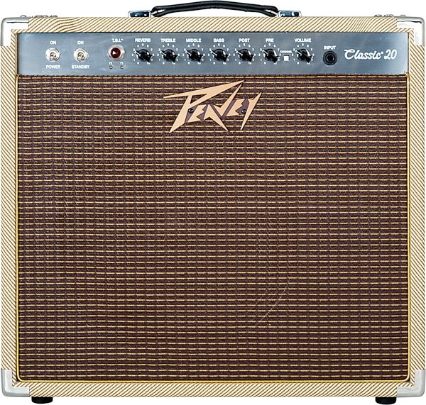 Peavey Classic 20 Guitar Combo Amplifier (20 Watts, 1x12"), New, Action Position Back