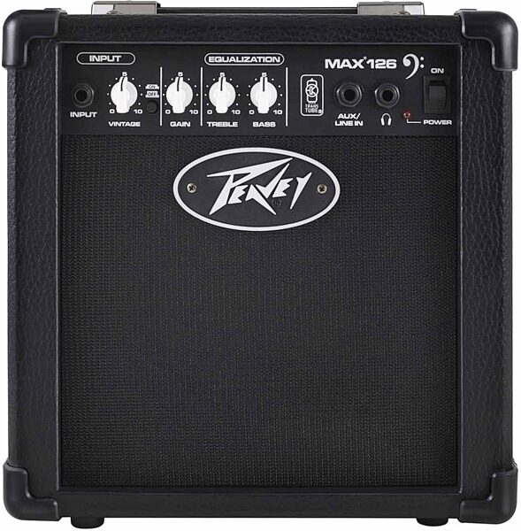 Peavey MAX 126 II Bass Combo Amplifier, New, Action Position Back
