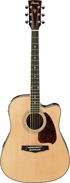 Ibanez PF25ECE PF Series Acoustic-Electric Guitar (with Case), Natural