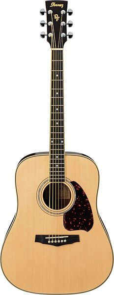 Ibanez PF25 PF Series Dreadnought Acoustic Guitar (with Case), Natural
