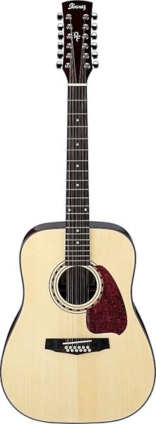 Ibanez PF512 12-String Acoustic Guitar (Natural), Main