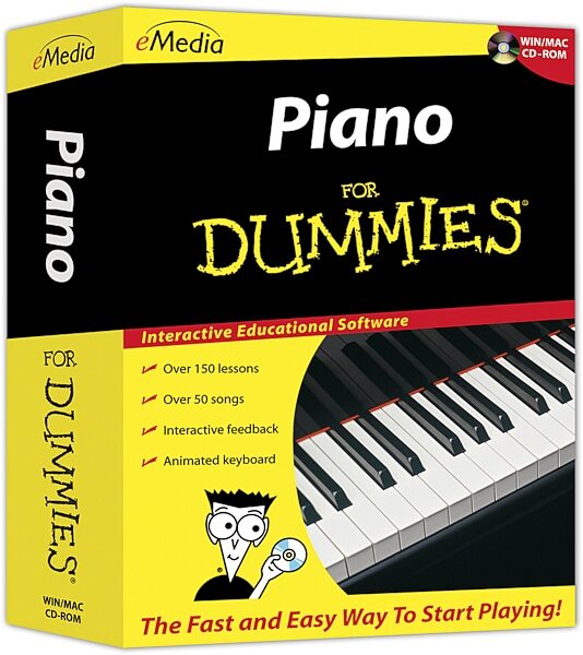 eMedia Piano for Dummies, Boxed, Main