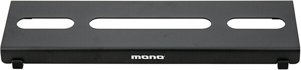 MONO Rail Pedalboard, PB-LP-BLK-BDL, Open Box (Like New), Angled Front