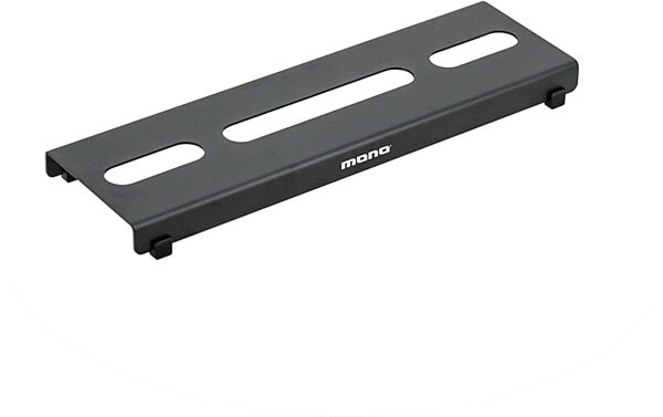 MONO Rail Pedalboard, PB-LP-BLK-BDL, Open Box (Like New), Angled Side