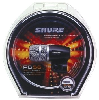 Shure PG56 Performance Gear Snare/Tom Microphone, Main