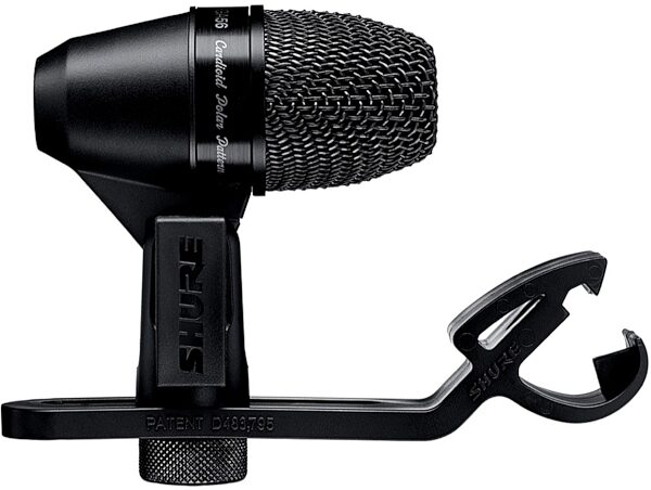 Shure PGA56 Dynamic Snare/Tom Instrument Microphone, PGA56-XLR, with XLR Cable (15&#039;), Main