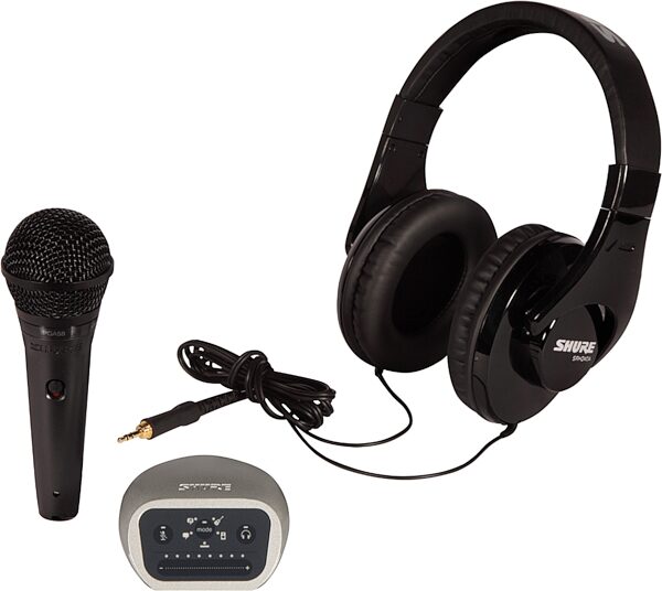 Shure PGA58-XLR SRH240A MVi Digital Recording Kit, Warehouse Resealed, Bundle