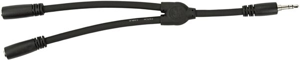 Pig Hog Y Cable, Stereo 1/8" Male to Dual 1/8" Female, 6 inch, view