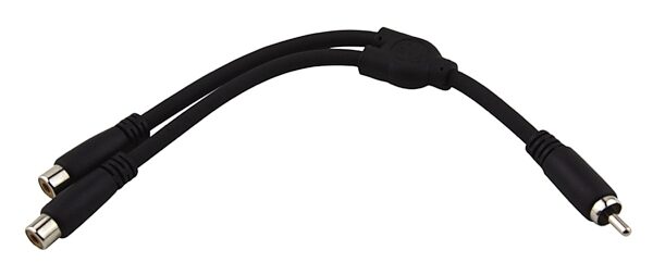 Pig Hog RCA Male to RCA Female Y-Cable, 6 inch, Main