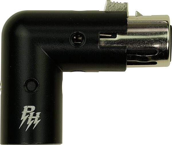 Pig Hog PA-XMRTXF Right Angle XLR Adapter, New, Action Position Back