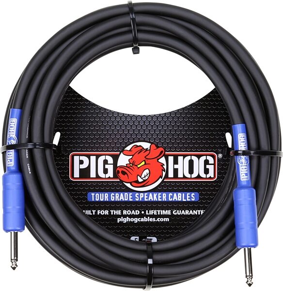 Pig Hog 1/4" Speaker Cable, 50 foot, Action Position Back