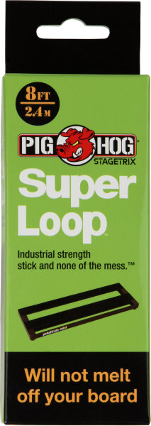 Pig Hog PHSTSL1 StageTrix SuperLoop, 8 foot, Action Position Front