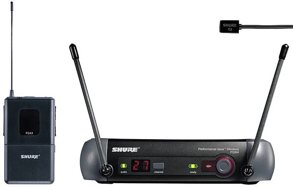 Shure PGX14/93 UHF Lavalier Wireless System with WL93 Microphone, Main