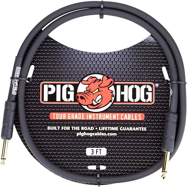Pig Hog Instrument Cable, 3 foot, Main
